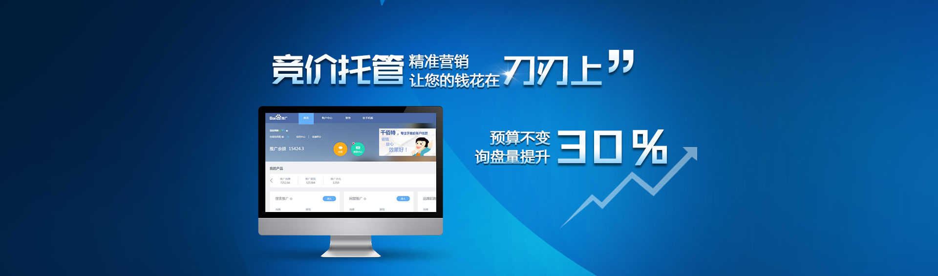 競(jìng)價(jià)托管，精準(zhǔn)營(yíng)銷讓您的錢花在刀刃上